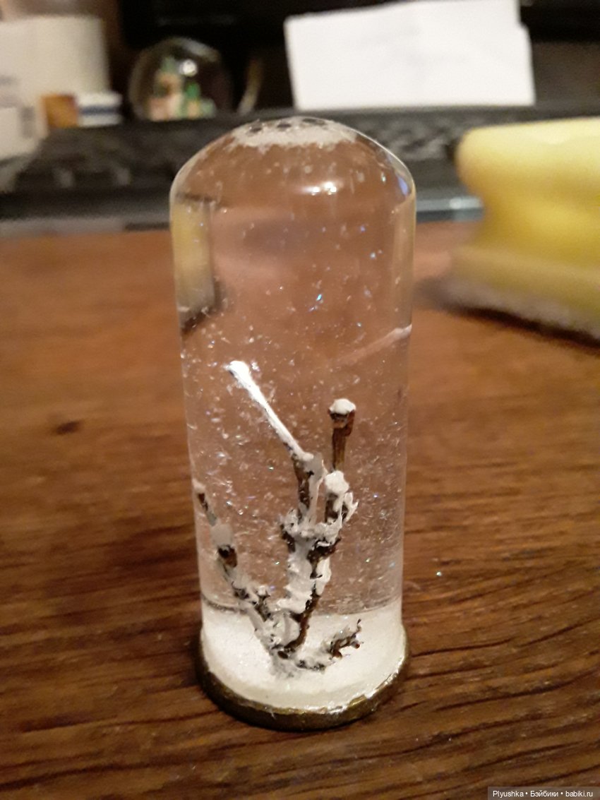 Снежные шары для кукол. Я это сделал