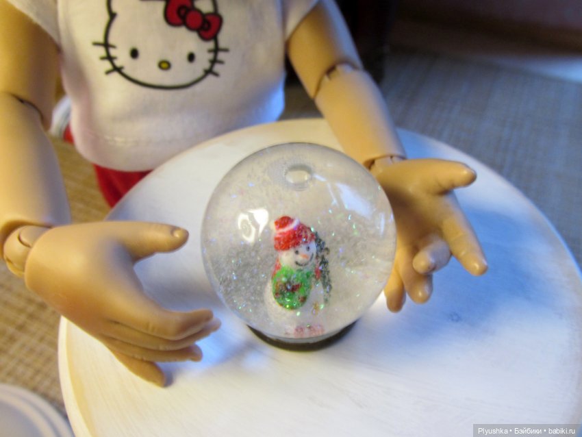 Снежные шары для кукол. Я это сделал (фото 7)