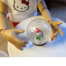 Снежные шары для кукол. Я это сделал!