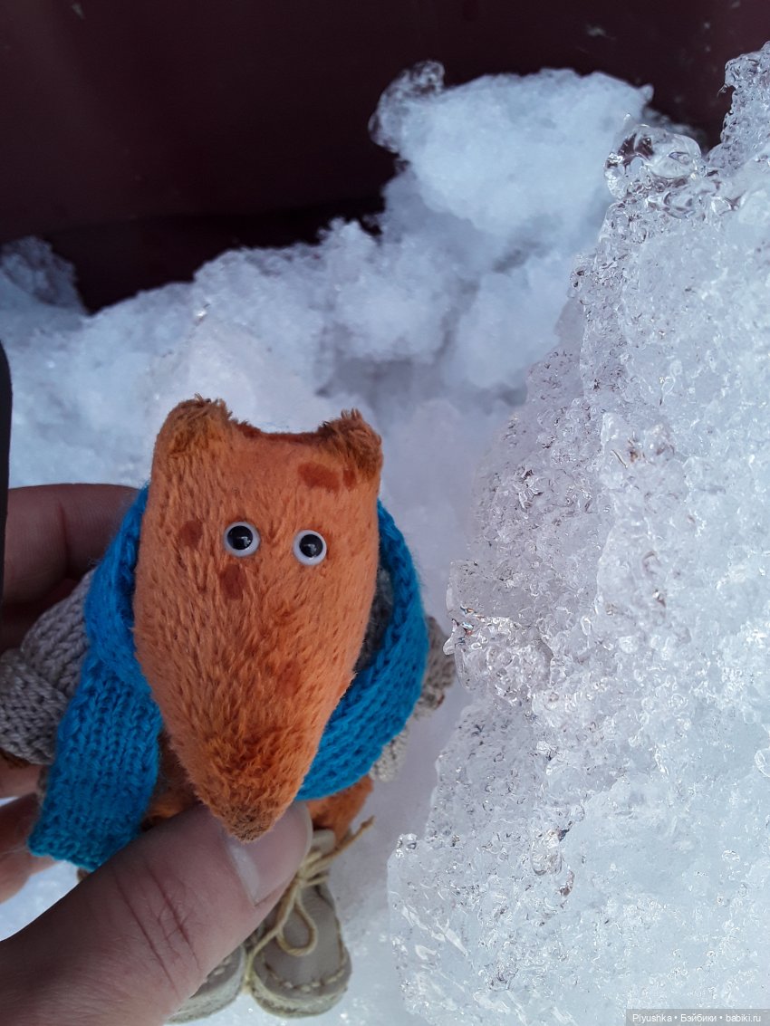 Весна на даче — Домашние фото авторских игрушек: Тедди