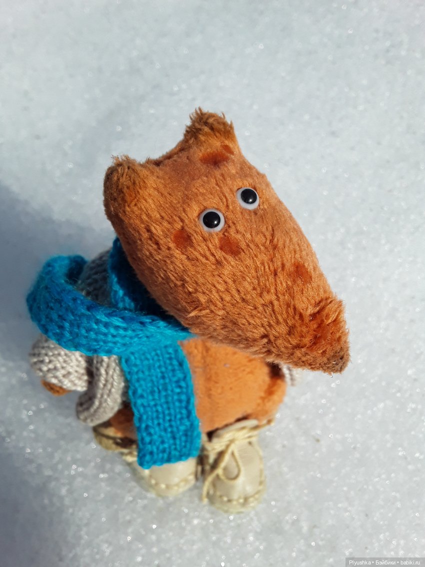 Весна на даче — Домашние фото авторских игрушек: Тедди (фото 10)