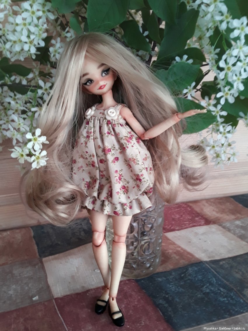 Авторская куколка. Француженка? Фея? Эльф