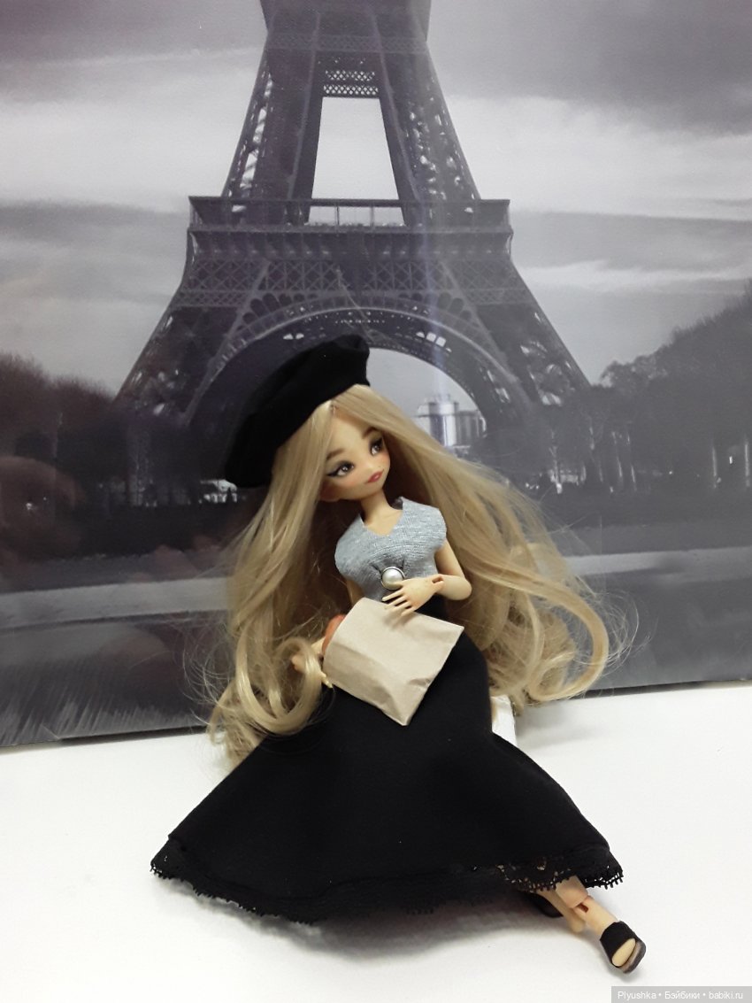 Авторская куколка. Француженка? Фея? Эльф (фото 3)