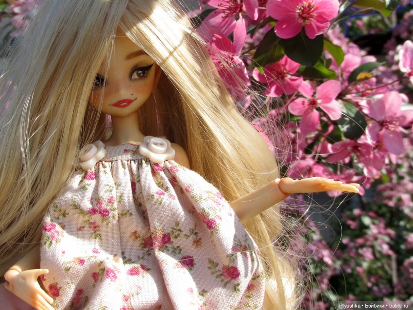 Авторская куколка. Француженка? Фея? Эльф (фото 9)