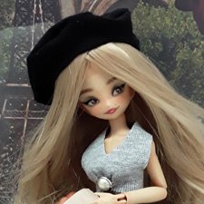 Авторская куколка. Француженка? Фея? Эльф?