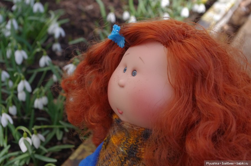 Булка и подснежники — Куклы Nines d'Onil (Нинес): Миа (Mia)