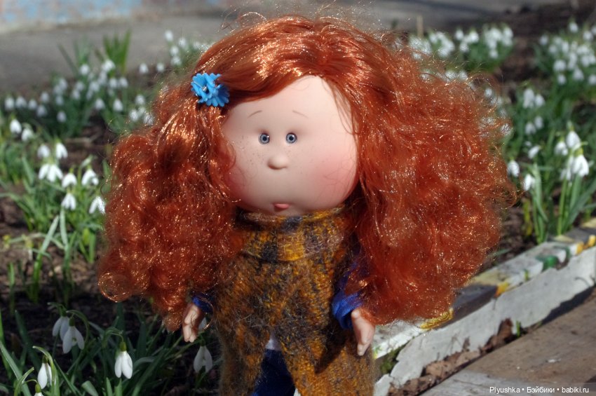 Булка и подснежники — Куклы Nines d'Onil (Нинес): Миа (Mia) (фото 2)