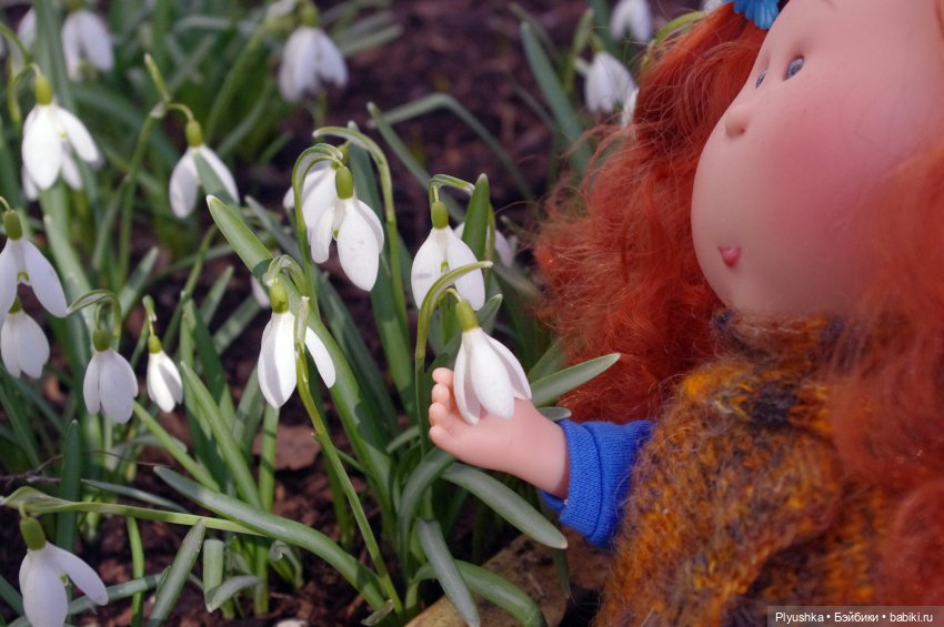 Булка и подснежники — Куклы Nines d'Onil (Нинес): Миа (Mia) (фото 8)