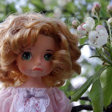 Весенние цветы и Лулу