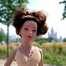 Последние летние денёчки. Лили в Зарядье.