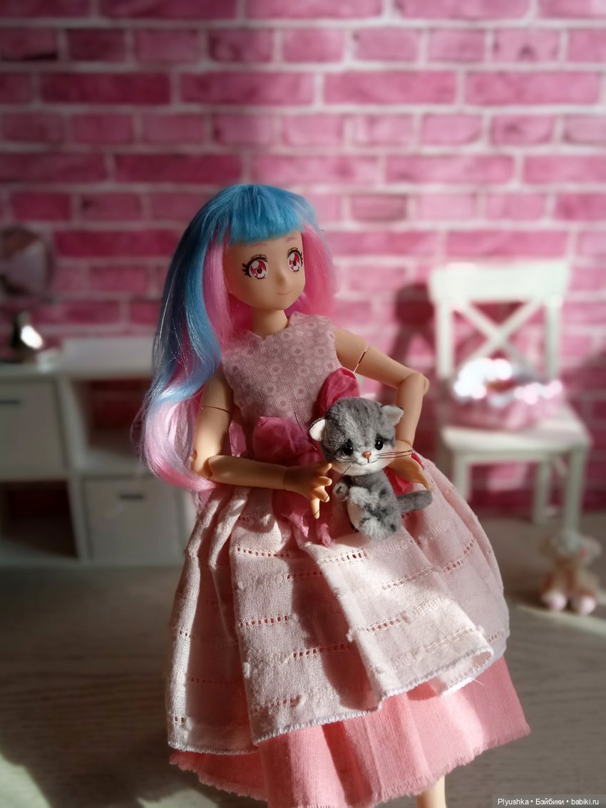 Касуми и её новый питомец (фото 8)