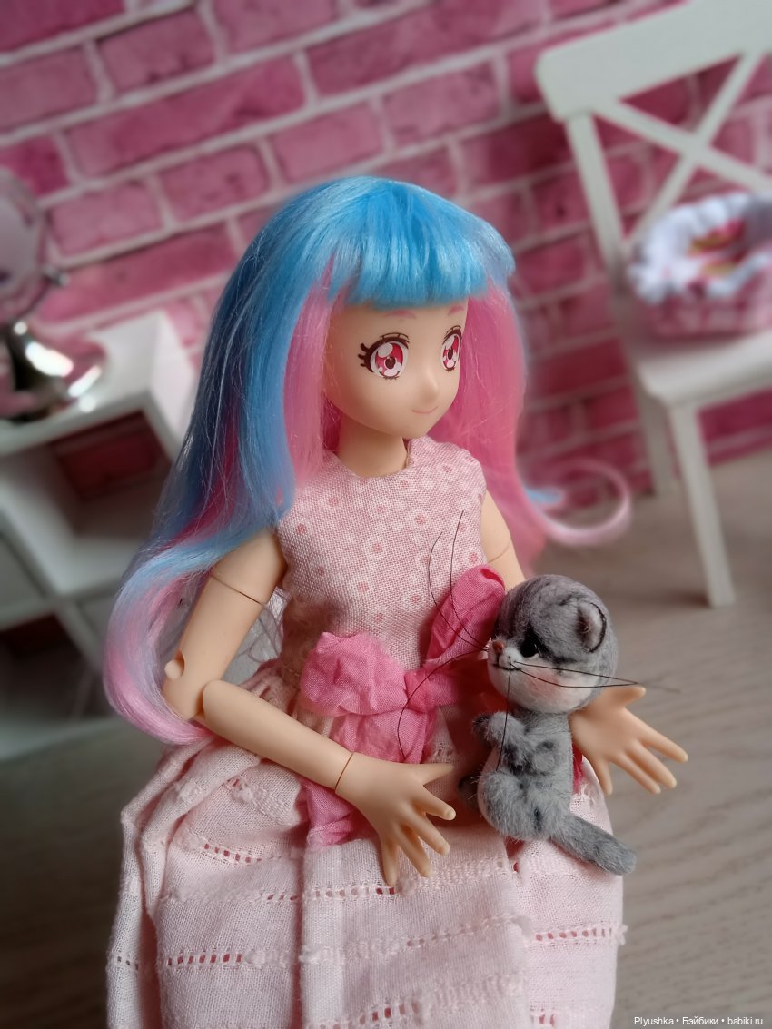 Касуми и её новый питомец (фото 9)