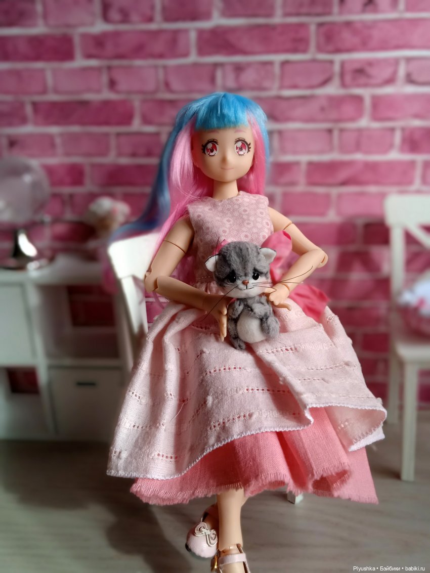 Касуми и её новый питомец