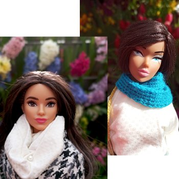 Весенняя тема: девушки и цветы