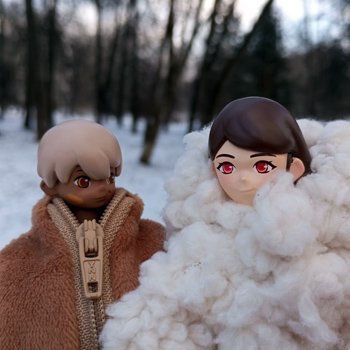 Ура! Снег!
