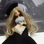 Авторская печатная кукла эльфийка