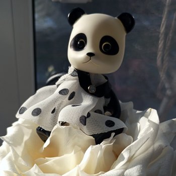 Панда Лёля - новая сумочная жительница