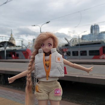 Прокатились на электричке