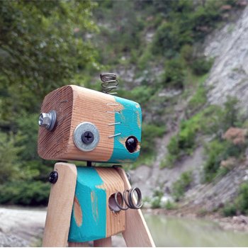 Роботы и горы