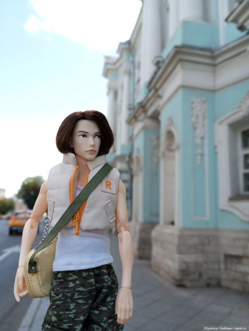 Хиро гуляет по Москве — Куклы Momoko и Ruruko (Petworks