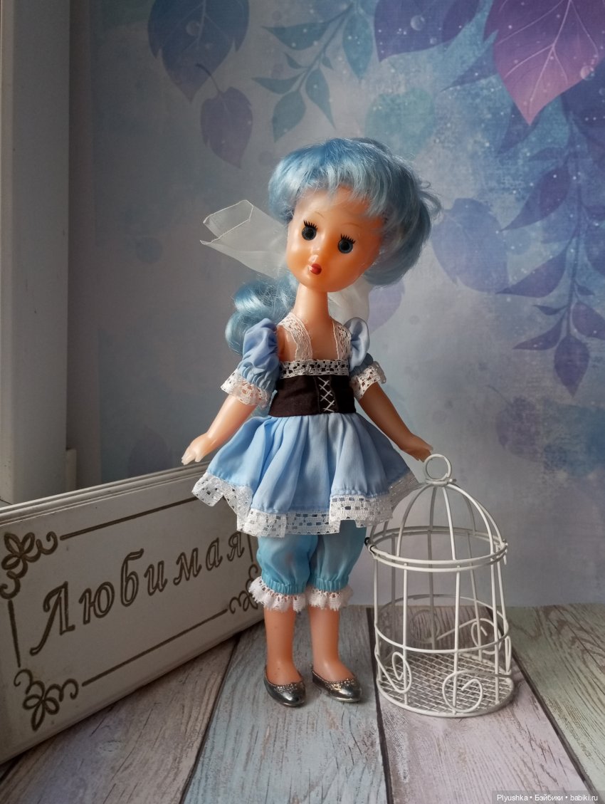 Мальвина — Советские винтажные куклы (СССР): Ленигрушка (фото 3)