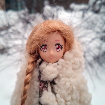 Касуми на прогулке