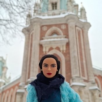 Зимнее Царицыно и Марго