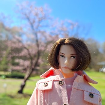 Хиро в Японском саду