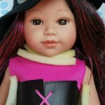 Кукла Вестида де Азул " Ведьмочка "