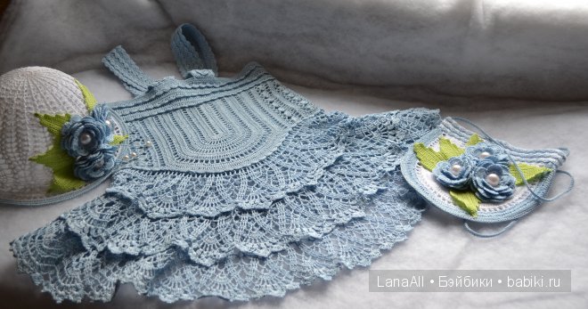 Васильковое лето | Бэйбики Васильковое лето — Одежда и обувь для кукол своими руками: фото