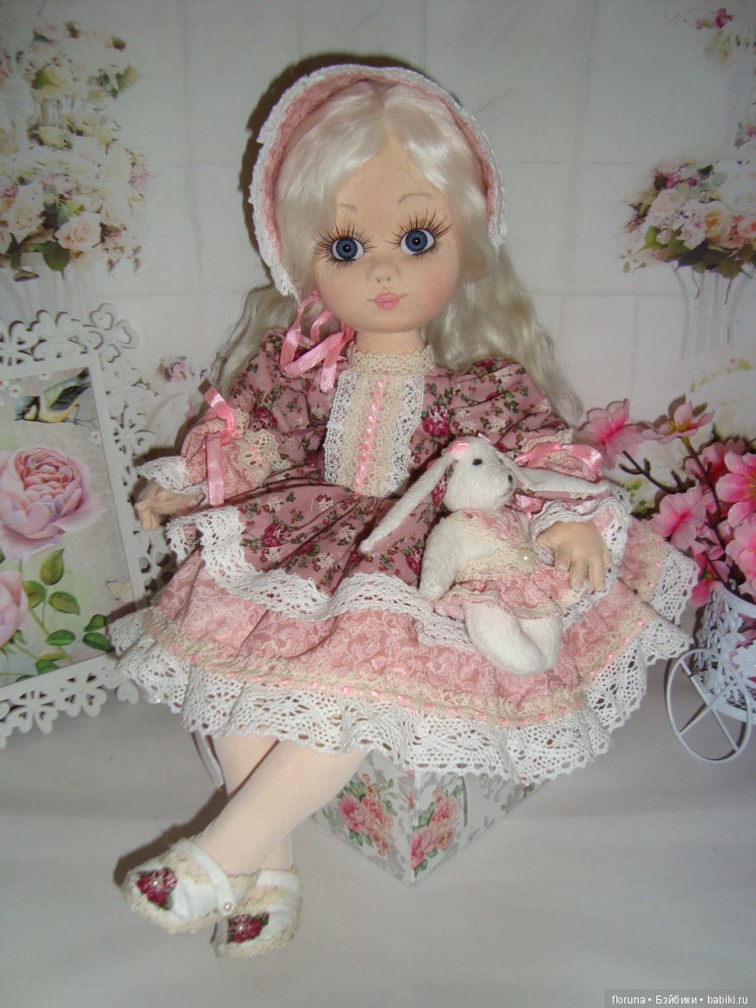 Эмили. Нежная малышка — Авторские текстильные куклы: Вальдорфские (фото 4)