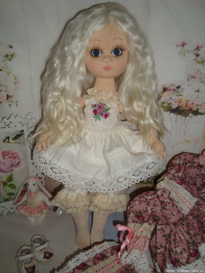Эмили. Нежная малышка — Авторские текстильные куклы: Вальдорфские (фото 3)