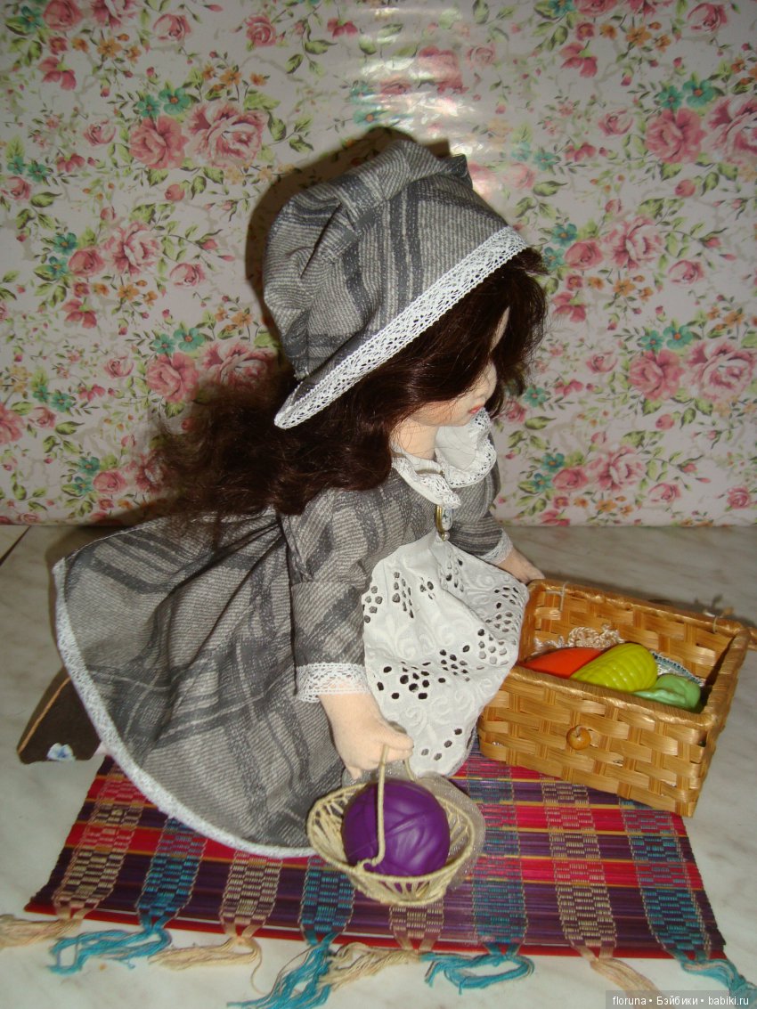 Девочка-загадка — Авторские текстильные куклы: Вальдорфские (фото 3)