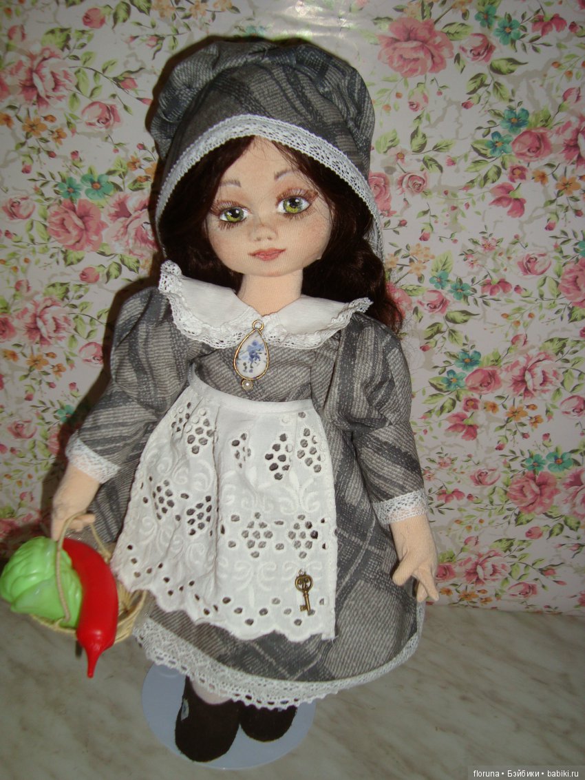 Девочка-загадка — Авторские текстильные куклы: Вальдорфские (фото 7)