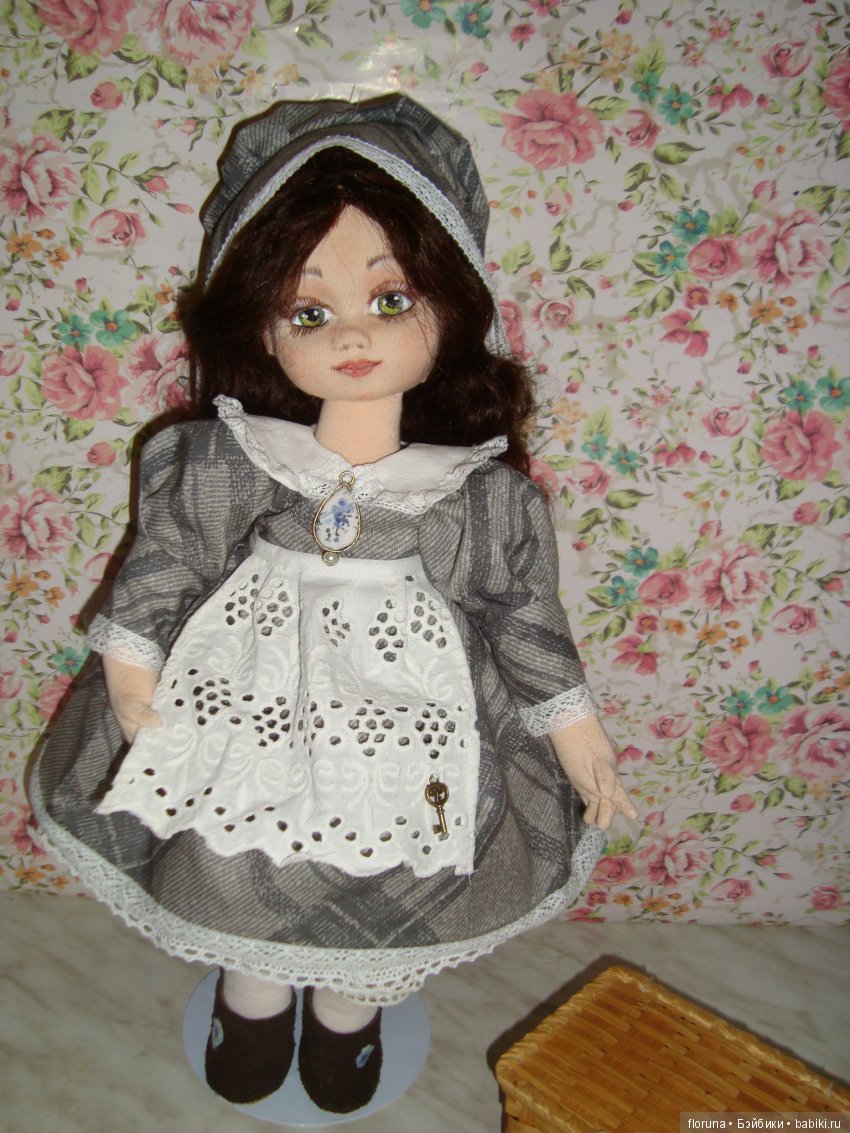 Девочка-загадка — Авторские текстильные куклы: Вальдорфские (фото 5)
