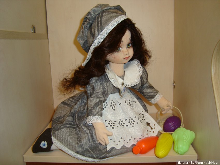 Девочка-загадка — Авторские текстильные куклы: Вальдорфские (фото 2)