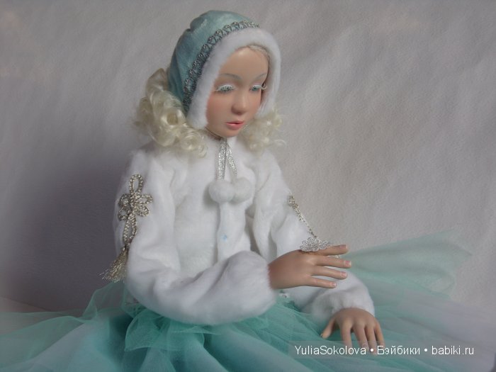 Снегурочка. Авторская кукла Юлии Соколовой (фото 2)