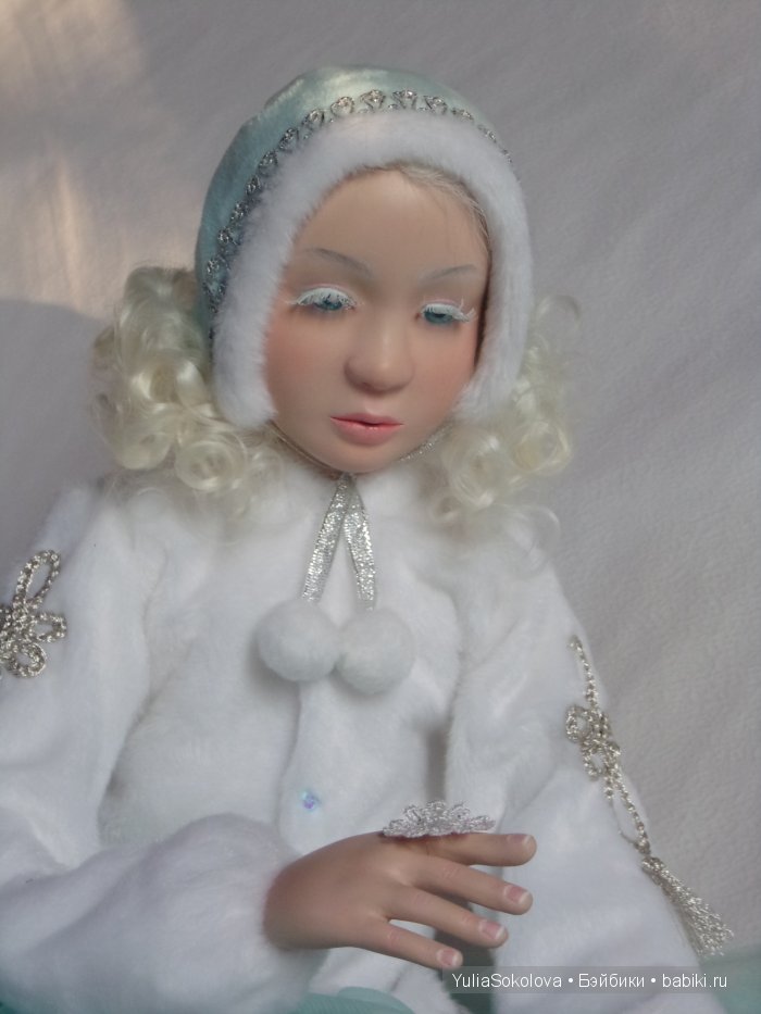 Снегурочка. Авторская кукла Юлии Соколовой (фото 8)