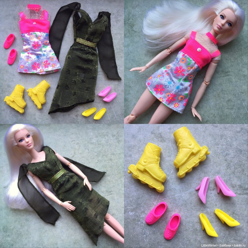 Комплекты одежды и обуви для кукол для еще более увлекательных сценариев