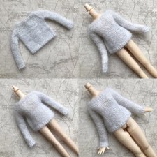 Белый джемпер для Блайз