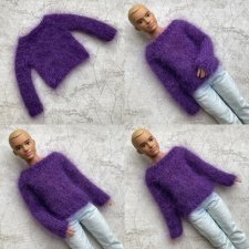 Темно-фиолетовый джемпер для Кена