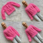 Неоново-розовый джемпер для Кена