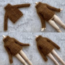 Коричневый свитер для Блайз