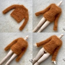 Рыжий джемпер для Блайз