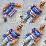 Разноцветный джемпер для Кена