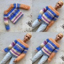 Разноцветный джемпер для Кена