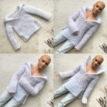 Белый свитер для Кена