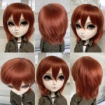 Рыжий парик LeekeWorld размера 9-10