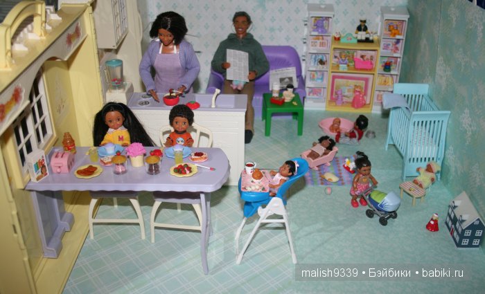 Счастливая семья. Barbie Happy Family. Продолжение 1 (фото 2)