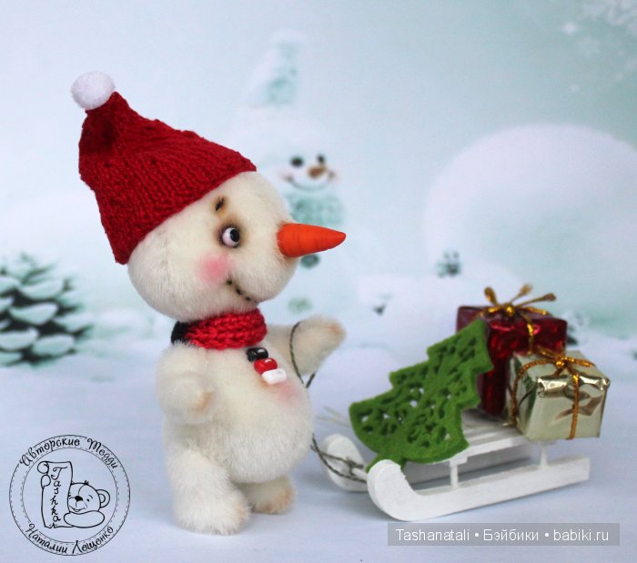 Скоро-скоро Новый год — Авторские мишки Тедди и друзья: фото (фото 6)